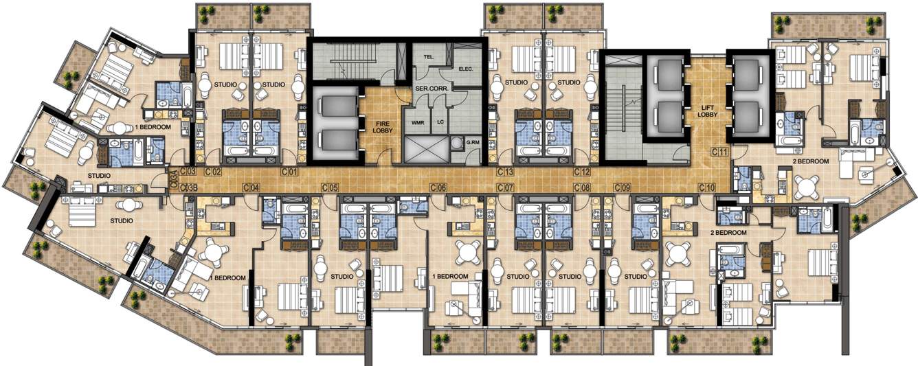 Images for Cluster Plan of Damac Hills Artesia
