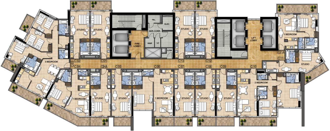 Images for Cluster Plan of Damac Hills Artesia