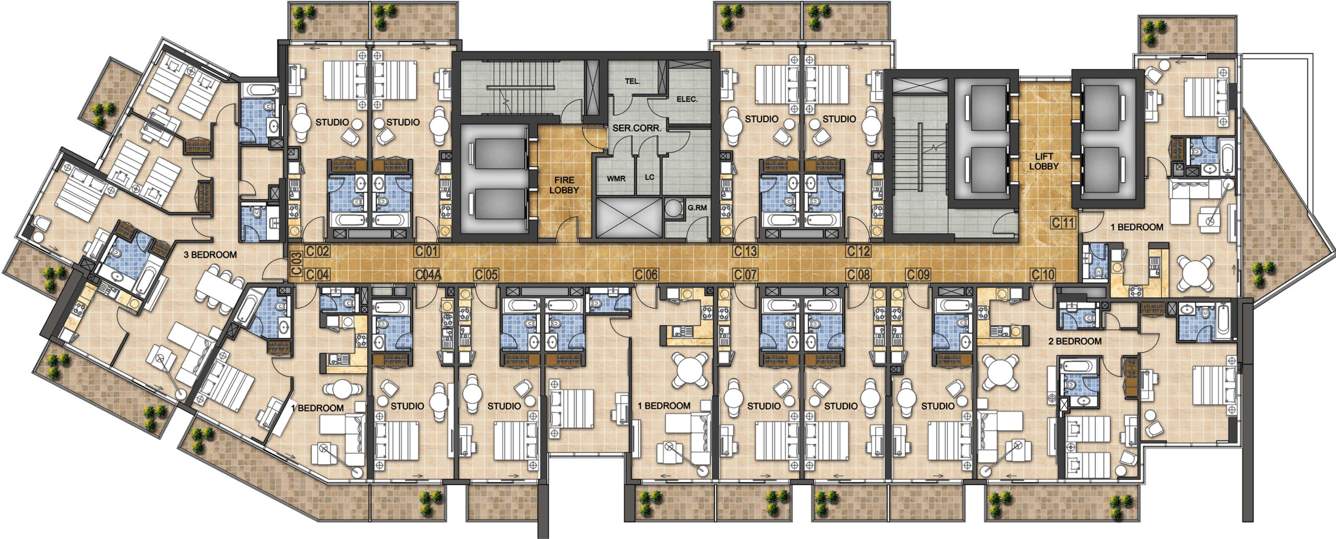 Images for Cluster Plan of Damac Hills Artesia