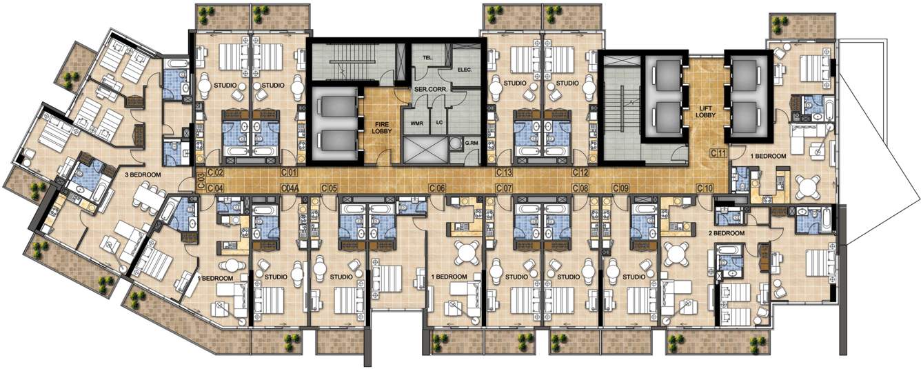 Images for Cluster Plan of Damac Hills Artesia