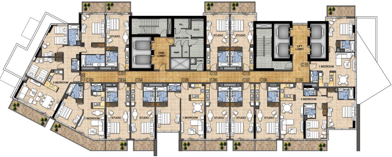 Images for Cluster Plan of Damac Hills Artesia
