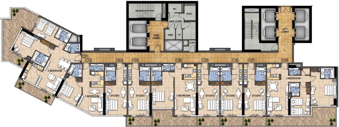 Images for Cluster Plan of Damac Hills Artesia
