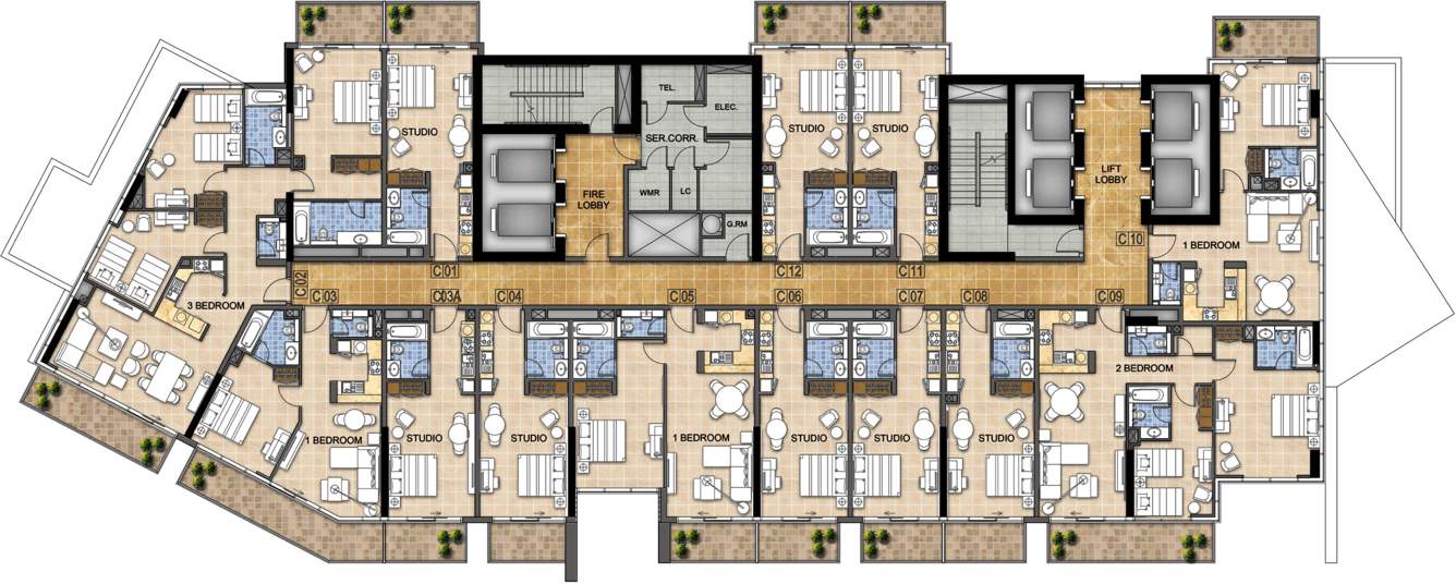 Images for Cluster Plan of Damac Hills Artesia