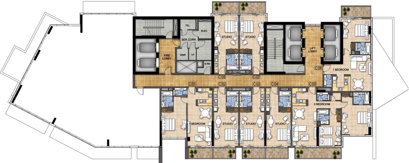 Images for Cluster Plan of Damac Hills Artesia