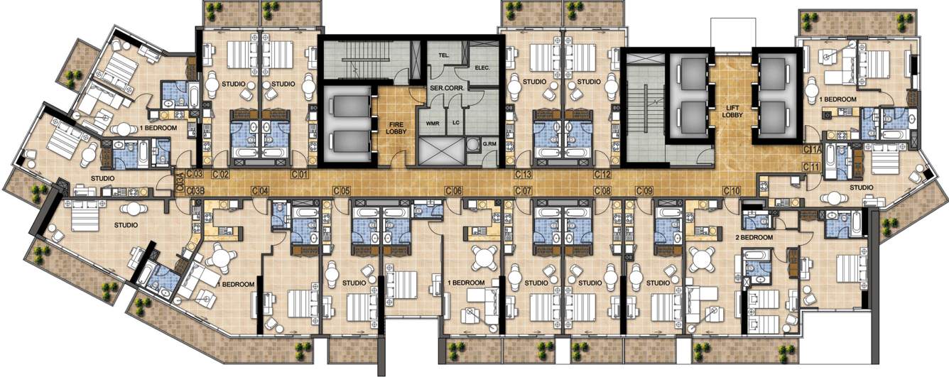 Images for Cluster Plan of Damac Hills Artesia