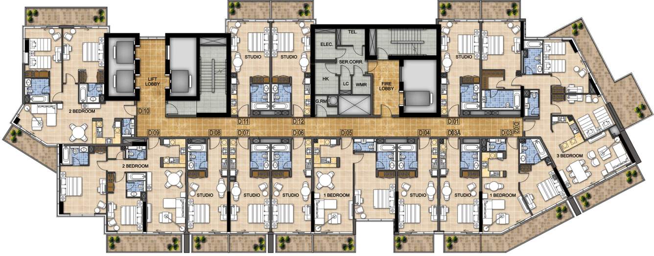 Images for Cluster Plan of Damac Hills Artesia