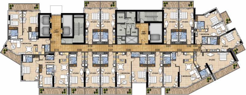 Images for Cluster Plan of Damac Hills Artesia