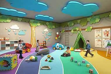  antriksh towers Children's play area