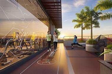  antriksh towers Jogging Track