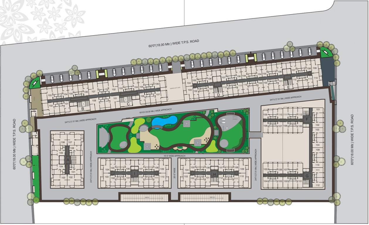  vrajdham Images for Layout Plan of Signature Vrajdham