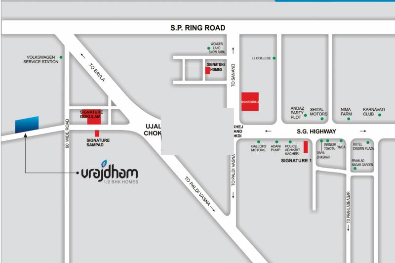 Images for Location Plan of Signature Vrajdham