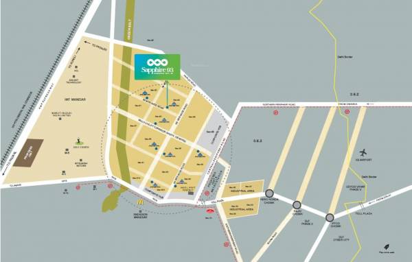 Images for Location Plan of Ameya Sapphire 93