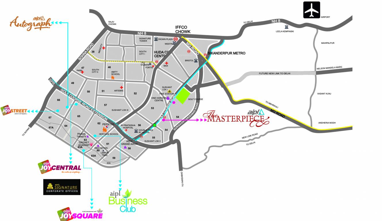 Images for Location Plan of AIPL Business Club