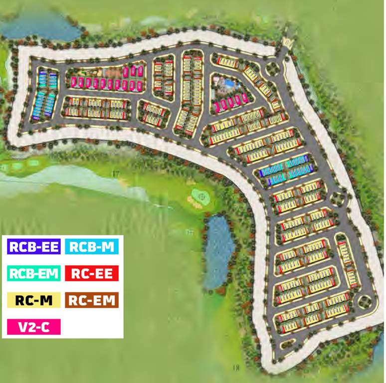 Images for Layout Plan of Damac Aquilegia At Akoya Oxygen Cavalli Villas Phase 2