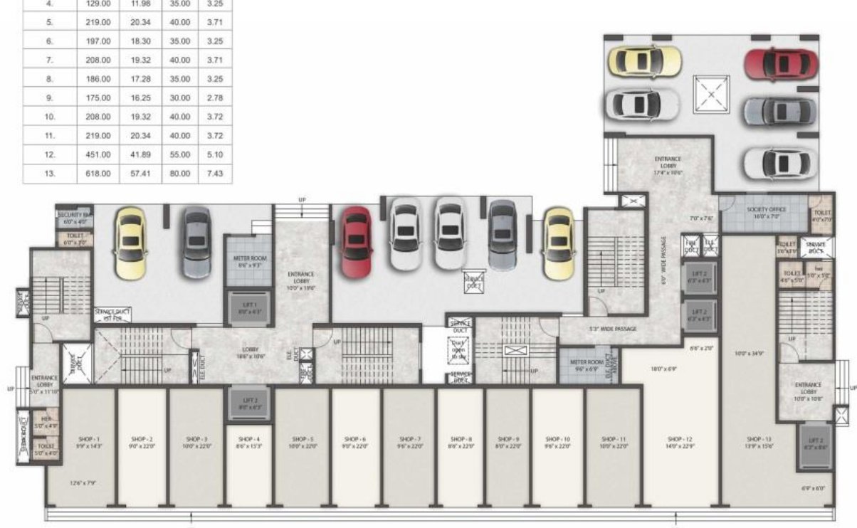  imperial tower a1 Ground Floor Imperial Tower A1 Cluster Plan