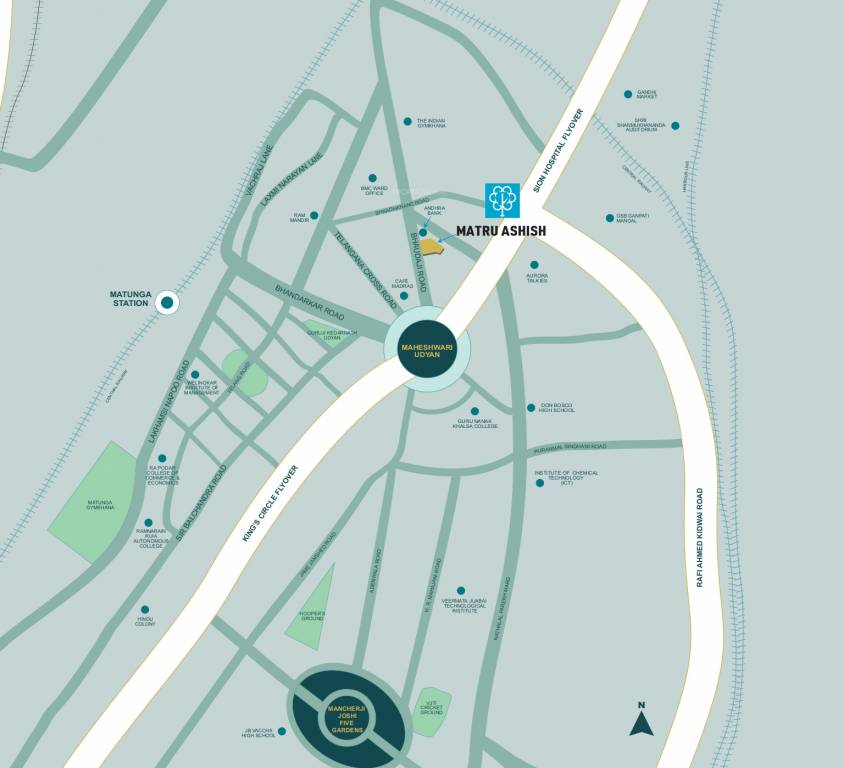 matru ashish Location Plan