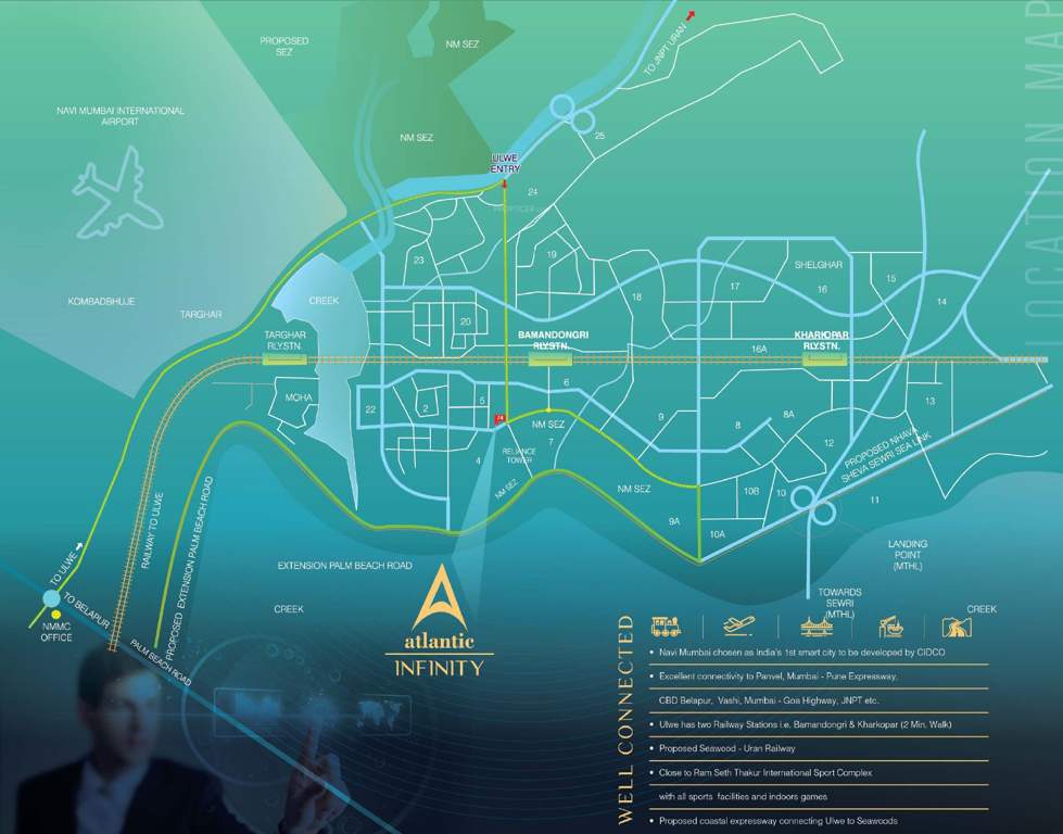 infinity Location Plan