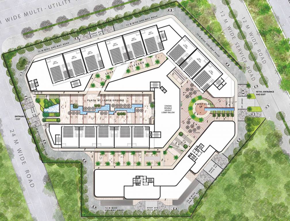 Images for Layout Plan of Elan Miracle Commercial