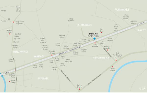  ananta-phase-i Location Plan