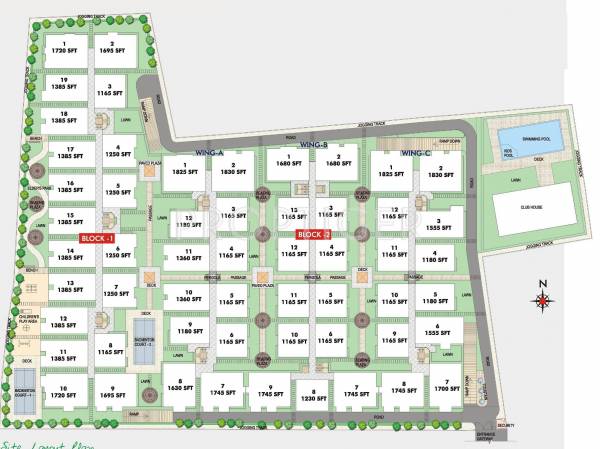 Images for Layout Plan of ARK Serene County Images for Layout Plan of ARK Serene County