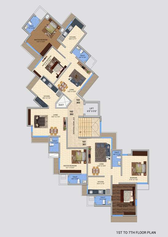  pushpak chs Pushpak CHS Cluster Plan