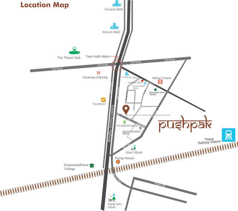  pushpak chs Location Plan