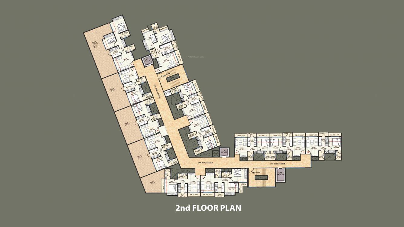  divine heights Divine Heights Cluster Plan