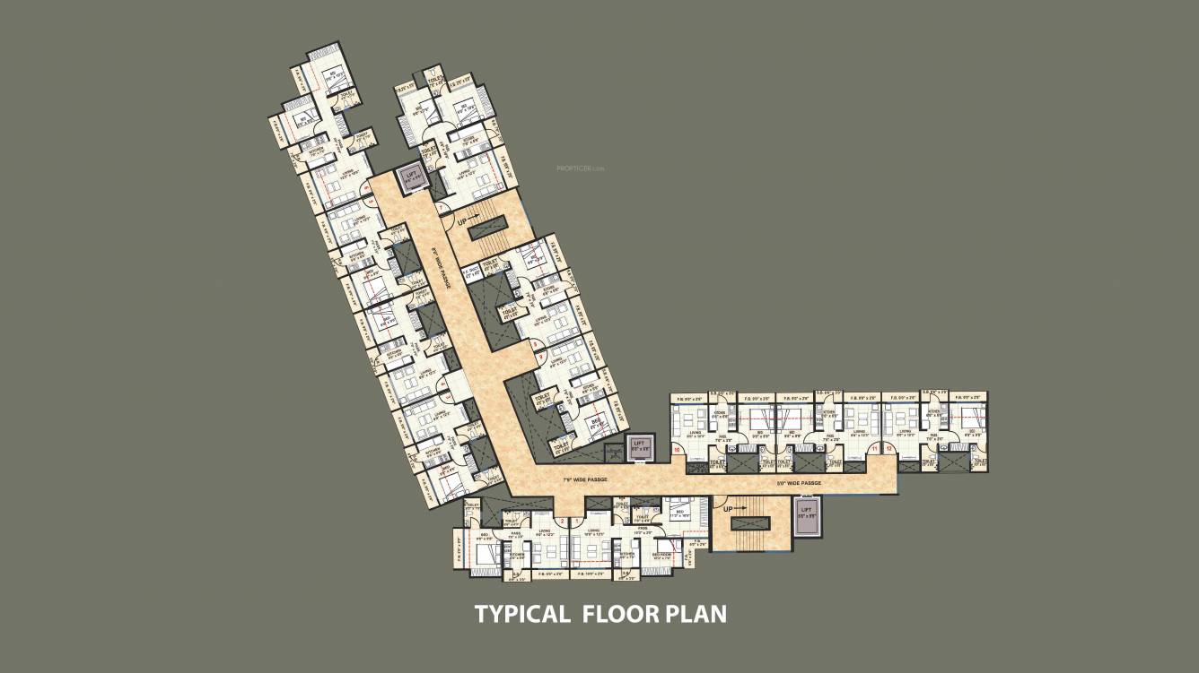  divine heights Divine Heights Cluster Plan
