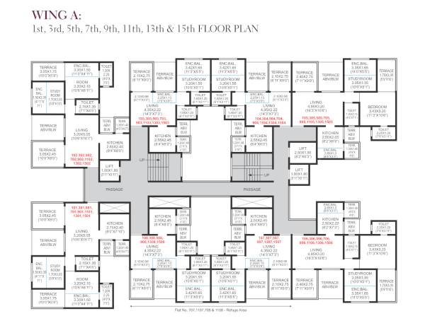  presidency A Wing Cluster Plan
