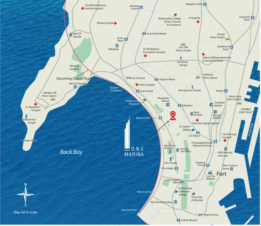  one marina Location Plan