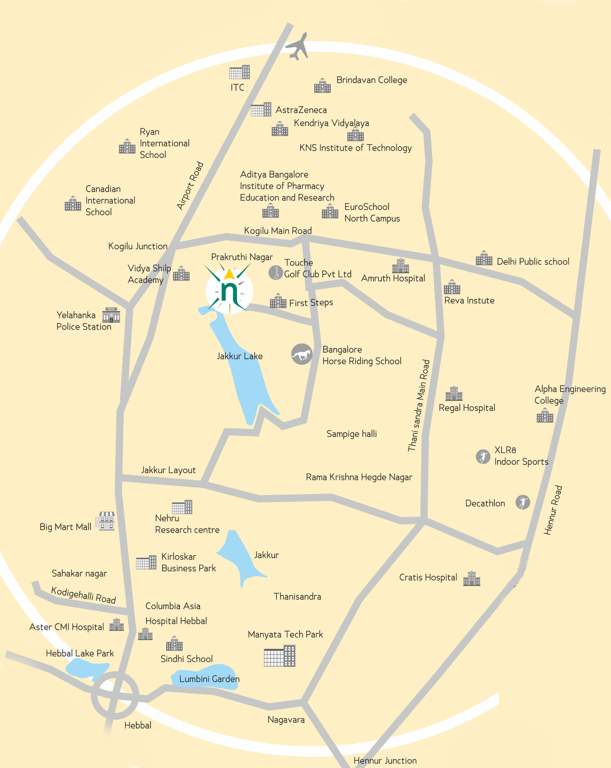  northern lights Images for Location Plan of Bren Northern Lights