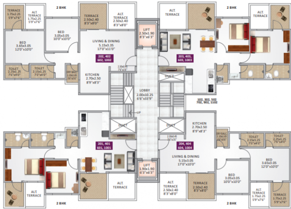  nirvaan-oneness Building D Cluster Plan