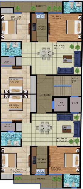 Images for Cluster Plan of SSG Yash Residency 3
