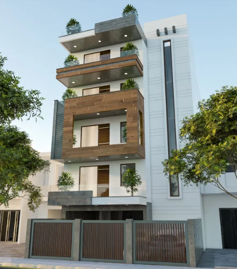 yash-residency-3 Elevation