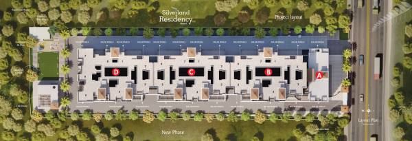  silverland-residency-phase-iii Layout Plan