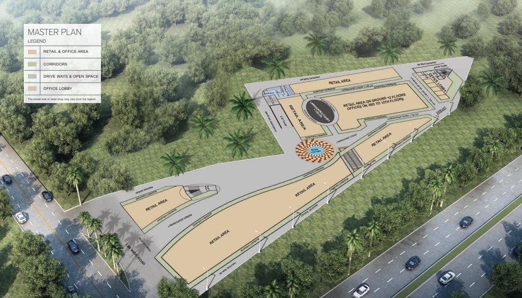  the city scape Master Plan