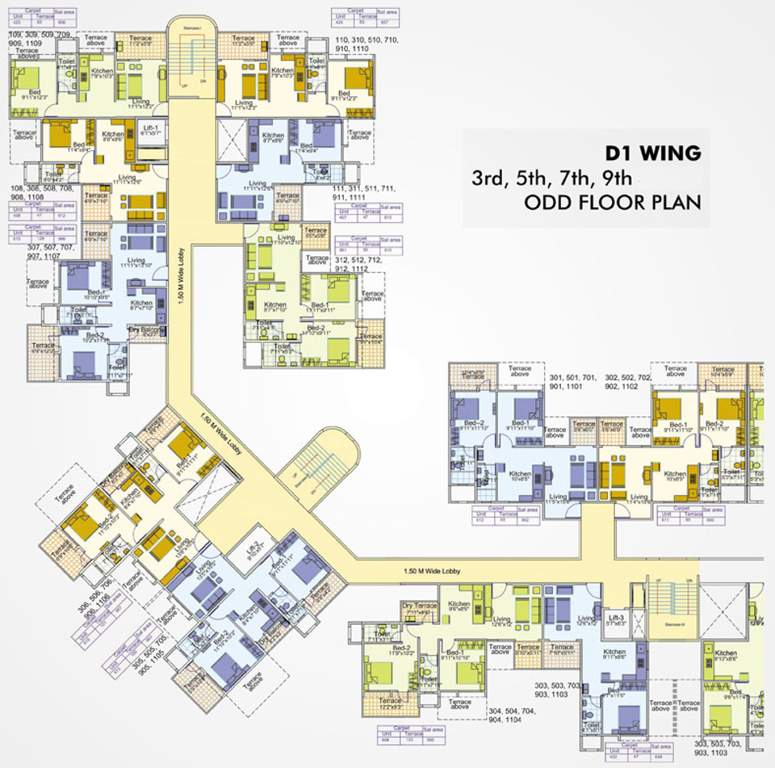 Images for Cluster Plan of Bunty Mayur Kilbil Phase II Wing D1 Part IV