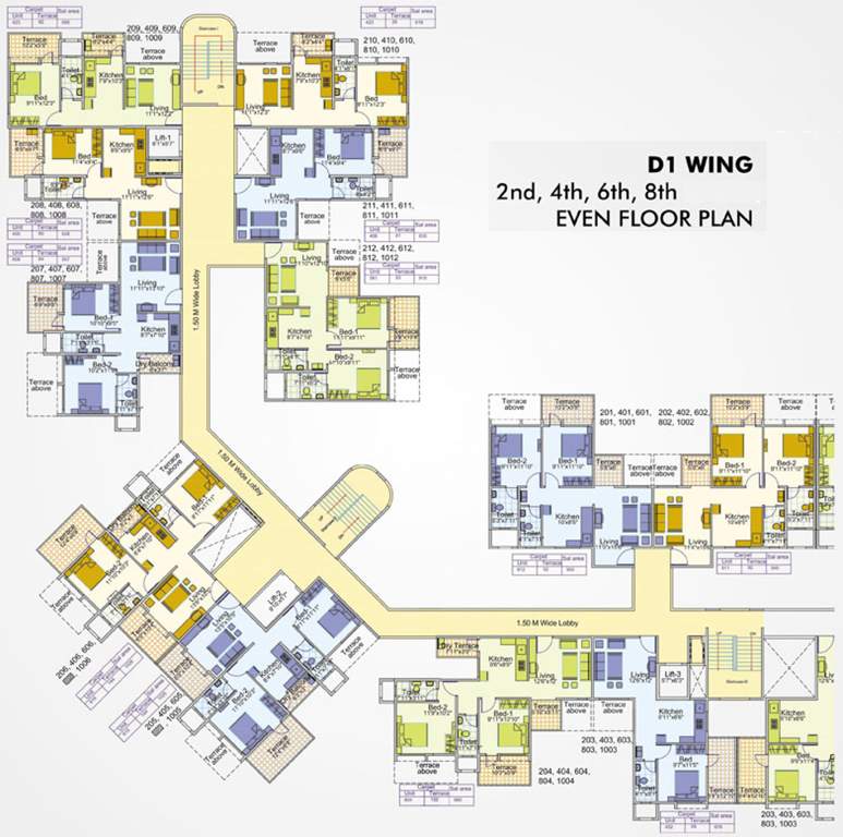 Images for Cluster Plan of Bunty Mayur Kilbil Phase II Wing D1 Part IV