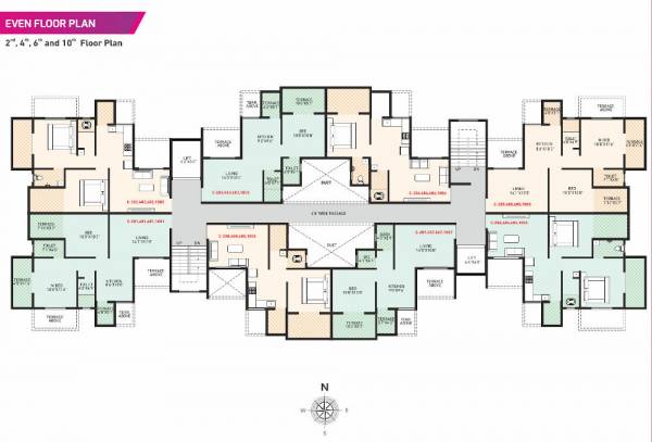  wonder-nest C Wing Cluster Plan