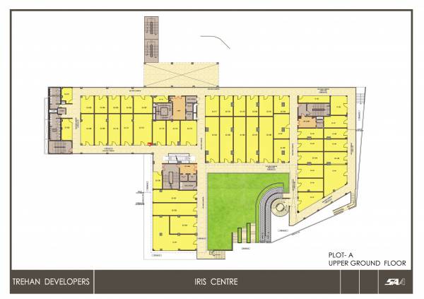  commercial-iris-broadway Cluster Plan for ground Floor