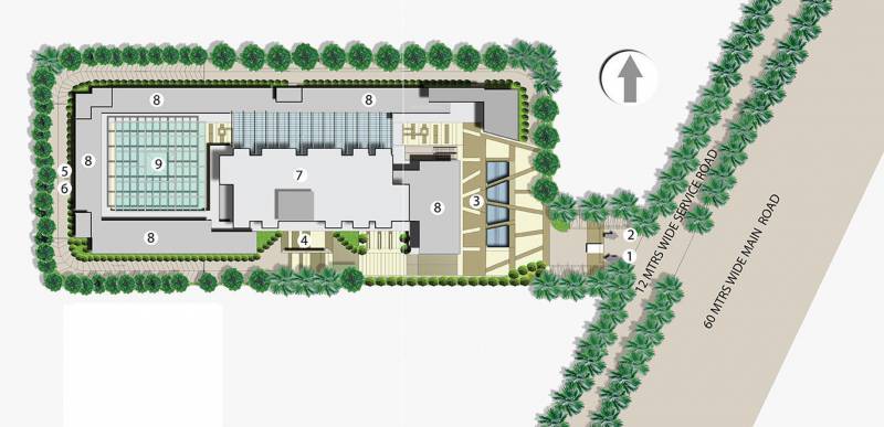Images for Site Plan of Paras Square Commercial