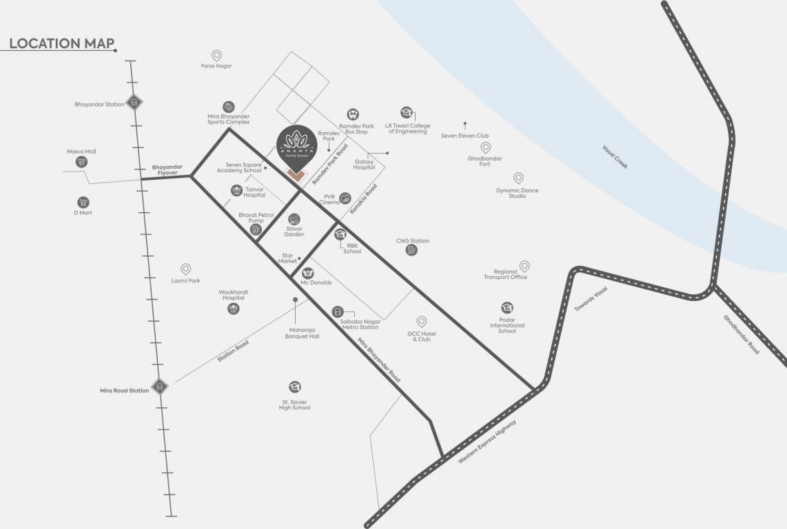  ananta Location Plan