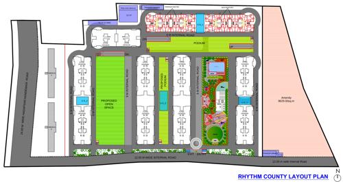 Images for Layout Plan of Majestique Rhythm County Phase 1 Images for Layout Plan of Majestique Rhythm County Phase 1