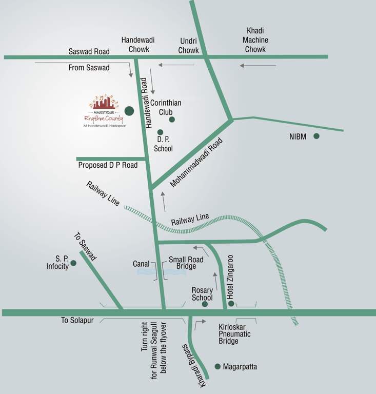Images for Location Plan of Majestique Rhythm County Phase 1