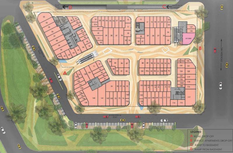 Images for Site Plan of AIPL Joy Square Commercial