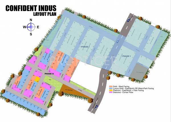 Images for Layout Plan of Confident Indus indus Images for Layout Plan of Confident Indus
