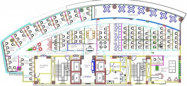  downtown-center Layout Plan