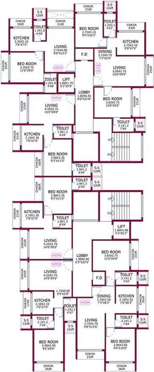 Images for Cluster Plan of Vishrut Casablanca