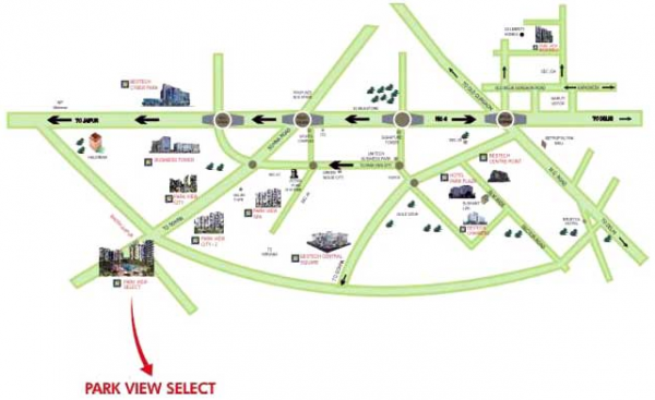  chambers Location Plan