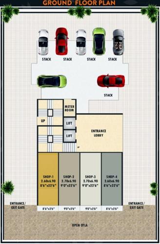 Images for Cluster Plan of Landmark Landmaark Luxuria